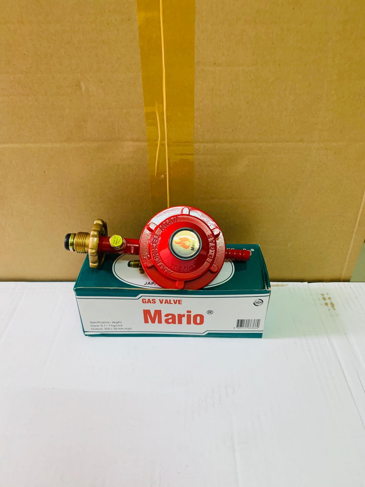Van gas an toàn Mario + 1.5m dây Hàn Quốc