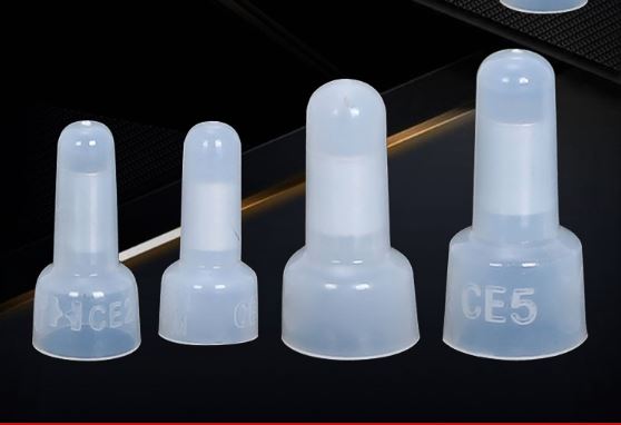 Đầu cos nón CE-5x 100cái, CE-8x 100cái ✴️VIP✴️ đầu cosse mũ chụp, cốt cút bấm nối cánh dây điện 5mm, 8mm