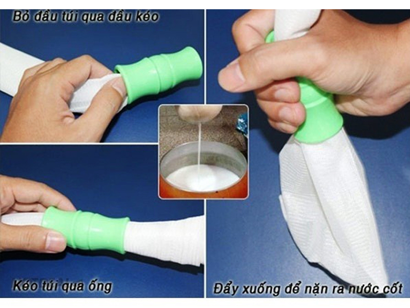 [HCM]Túi Lọc Nước Cốt Dừa