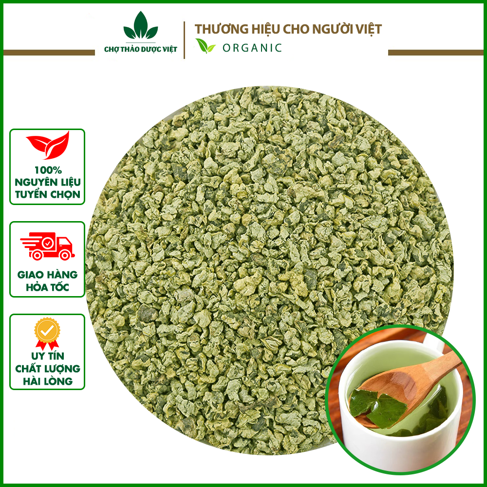 Trà lá sen vo viên sấy lạnh 100g - Chợ Thảo Dược Việt