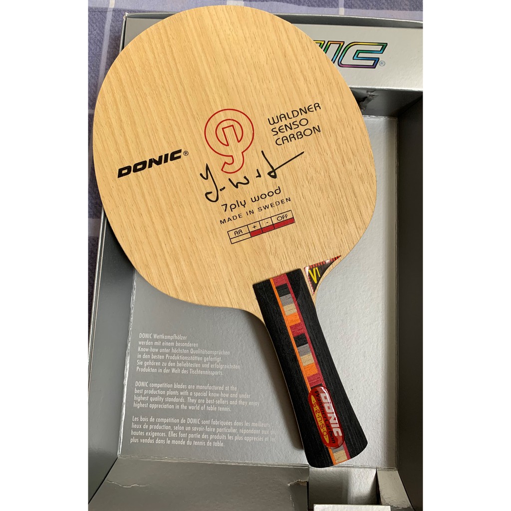 Cốt vợt bóng bàn Donic waldner senso carbon