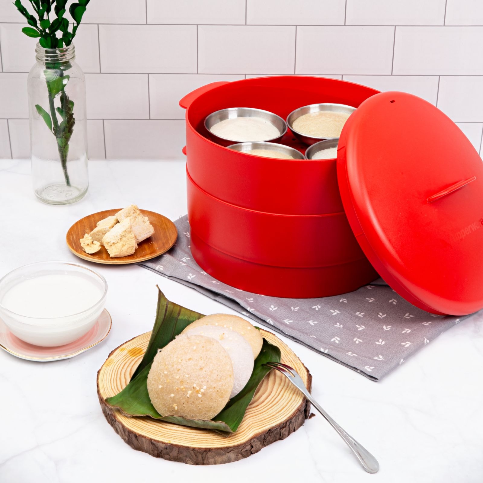 Xửng hấp 2 Tầng Steam It TUPPERWARE
