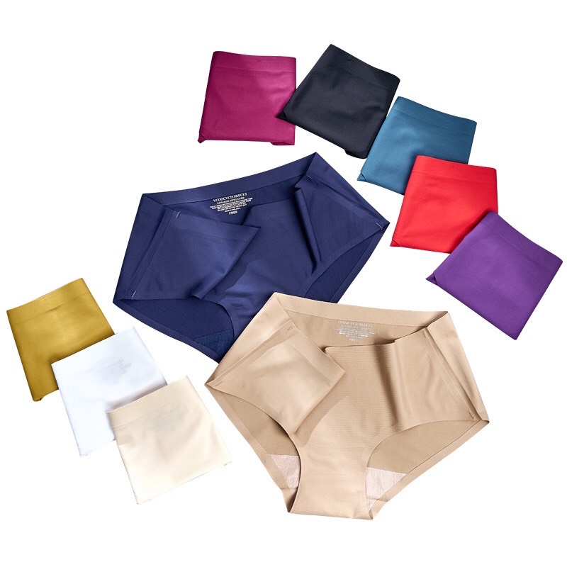 Combo 10 Quần lót nữ Su đúc trơn 5032–5033–5035 — Seamless, mịn mượt, không lộ viền
