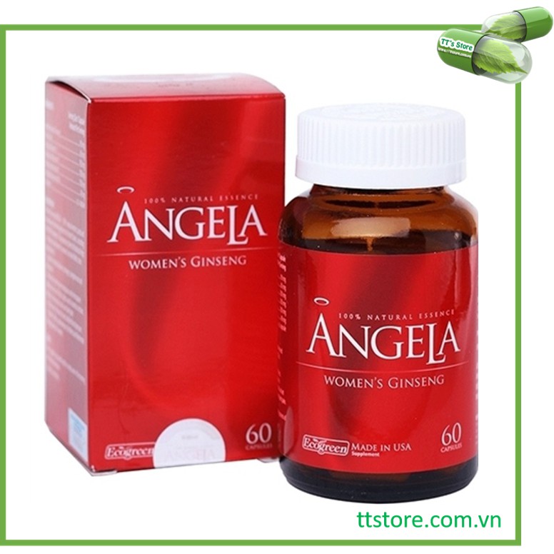[HCM]Sâm ANGELA Gold (Hộp 60 viên) [Angella agela]