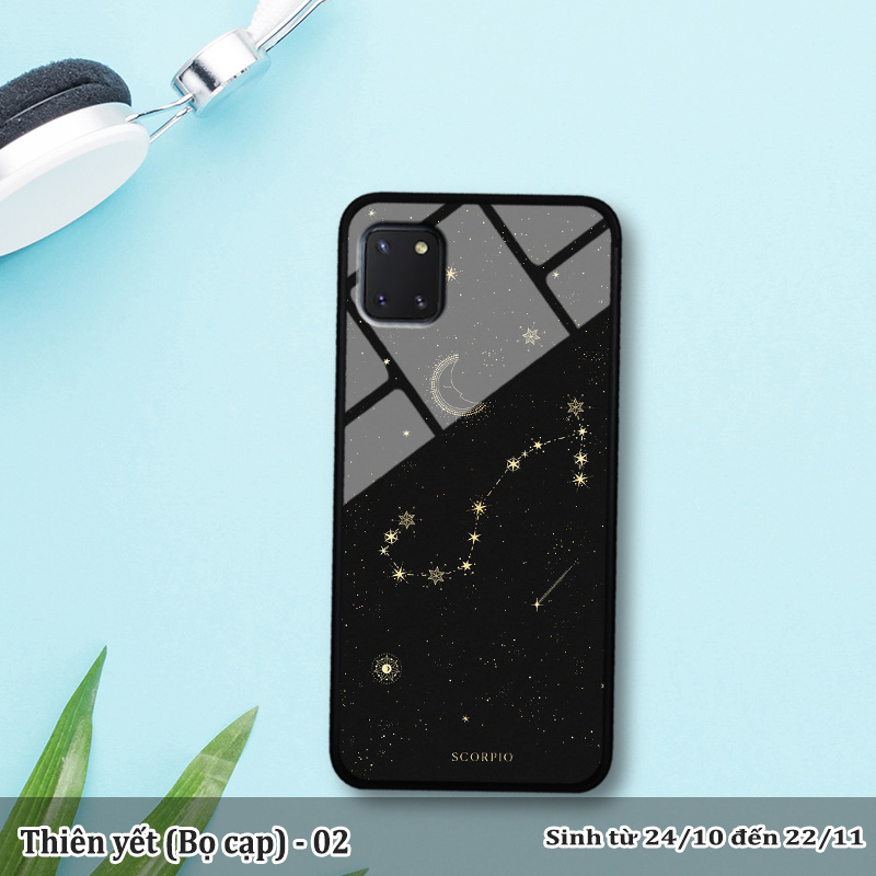 Ốp kính Samsung Note 10 Lite in cung hoàng đạo