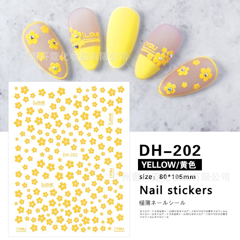 STICKER DÁN MÓNG SIÊU CUTE