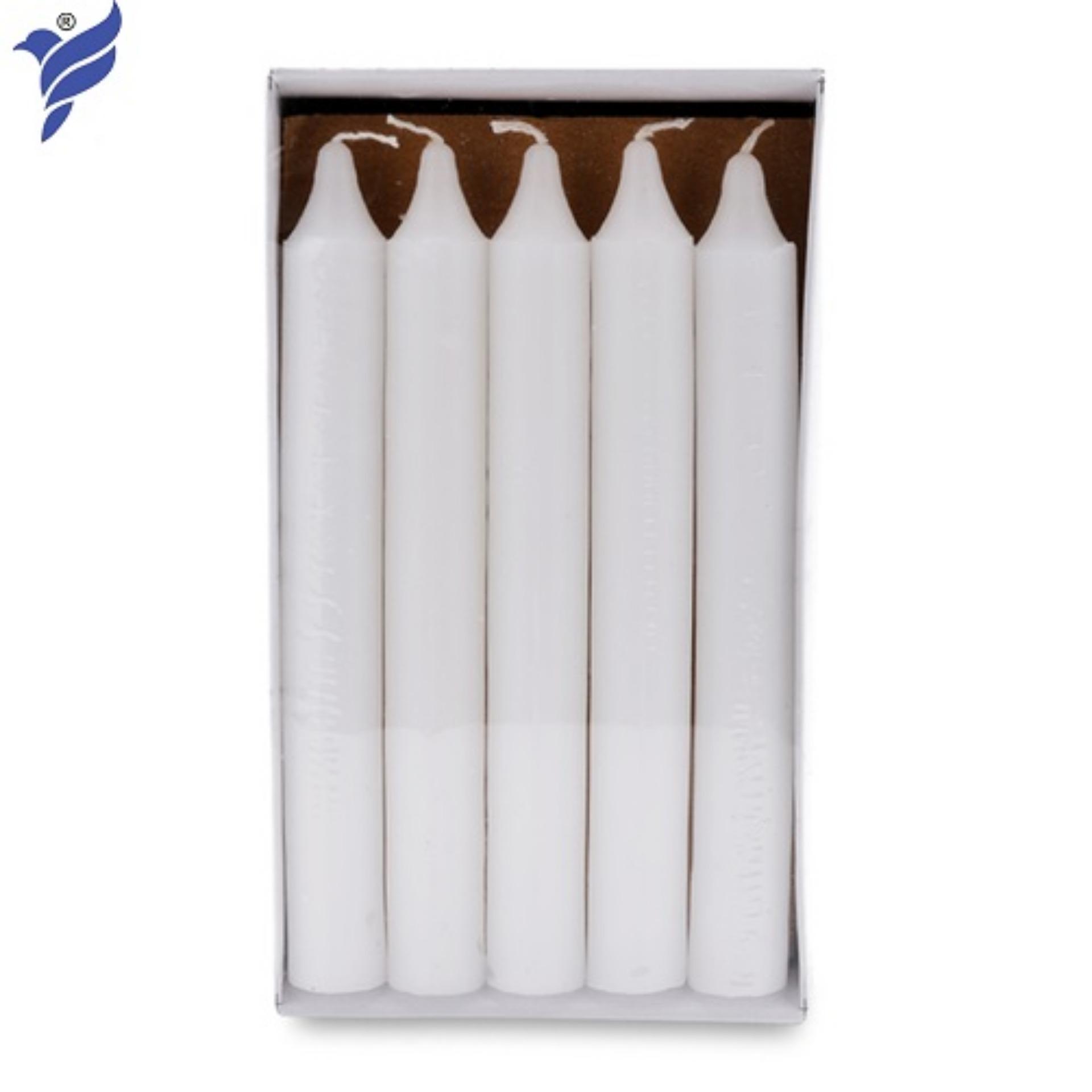 Hộp 15 cây nến thơm thẳng Quang Minh Candle FtraMart NQM0017 17cm (Trắng)
