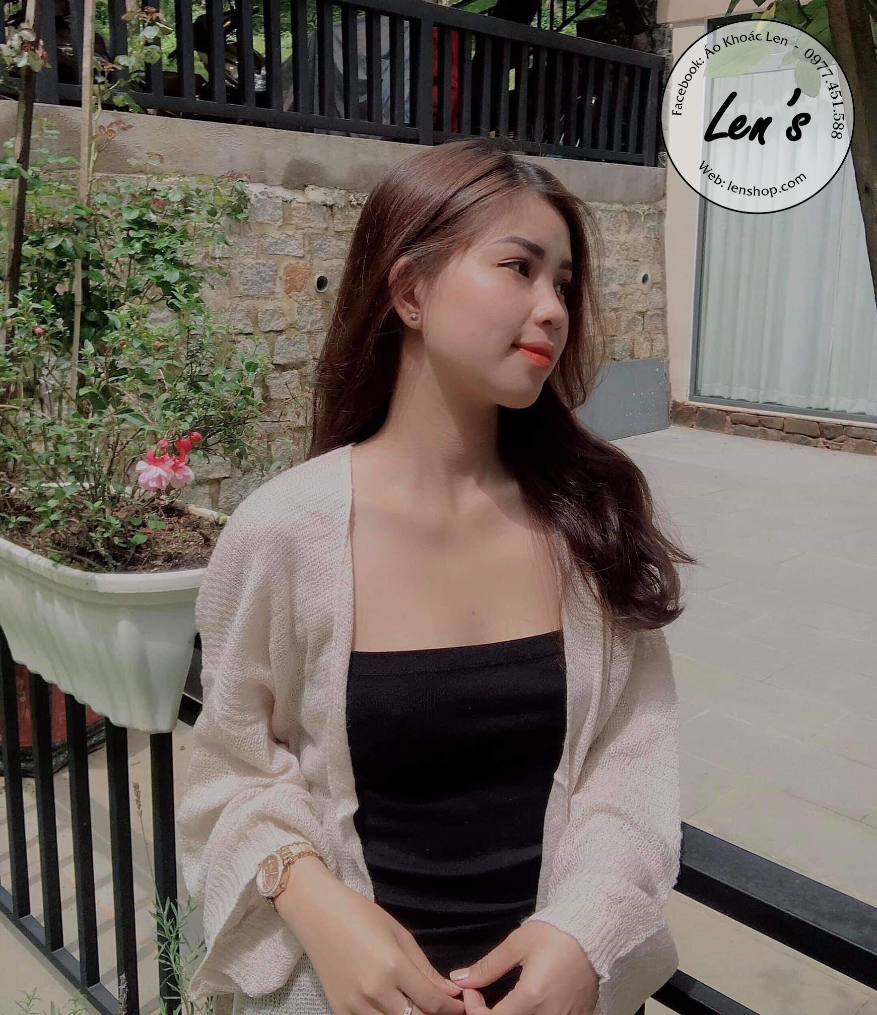 ÁO KHOÁC CARDIGAN MỎNG TAY RỘNG