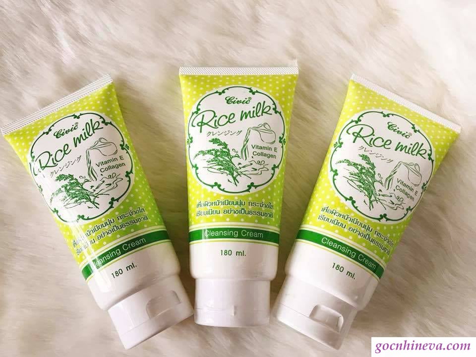 Sửa Rửa Mặt Thái Lan Civic Rice Milk