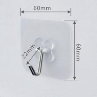 Combo 5 Móc dính tường trong suốt siêu chắc