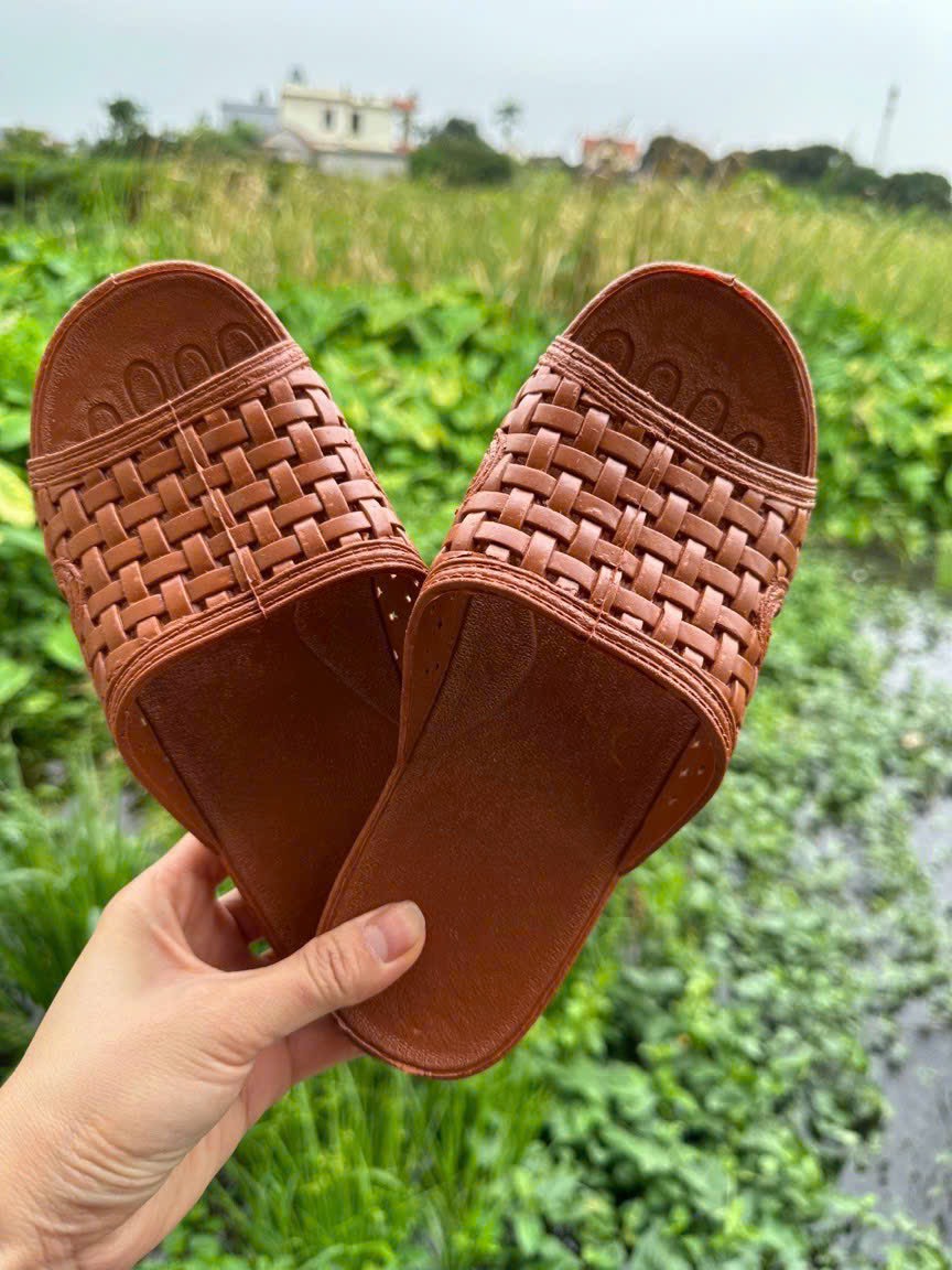 Dép đệm vàng tổ ong nam nữ đi trong nhà nhà tắm chống trơn trượt iDÉP DL041