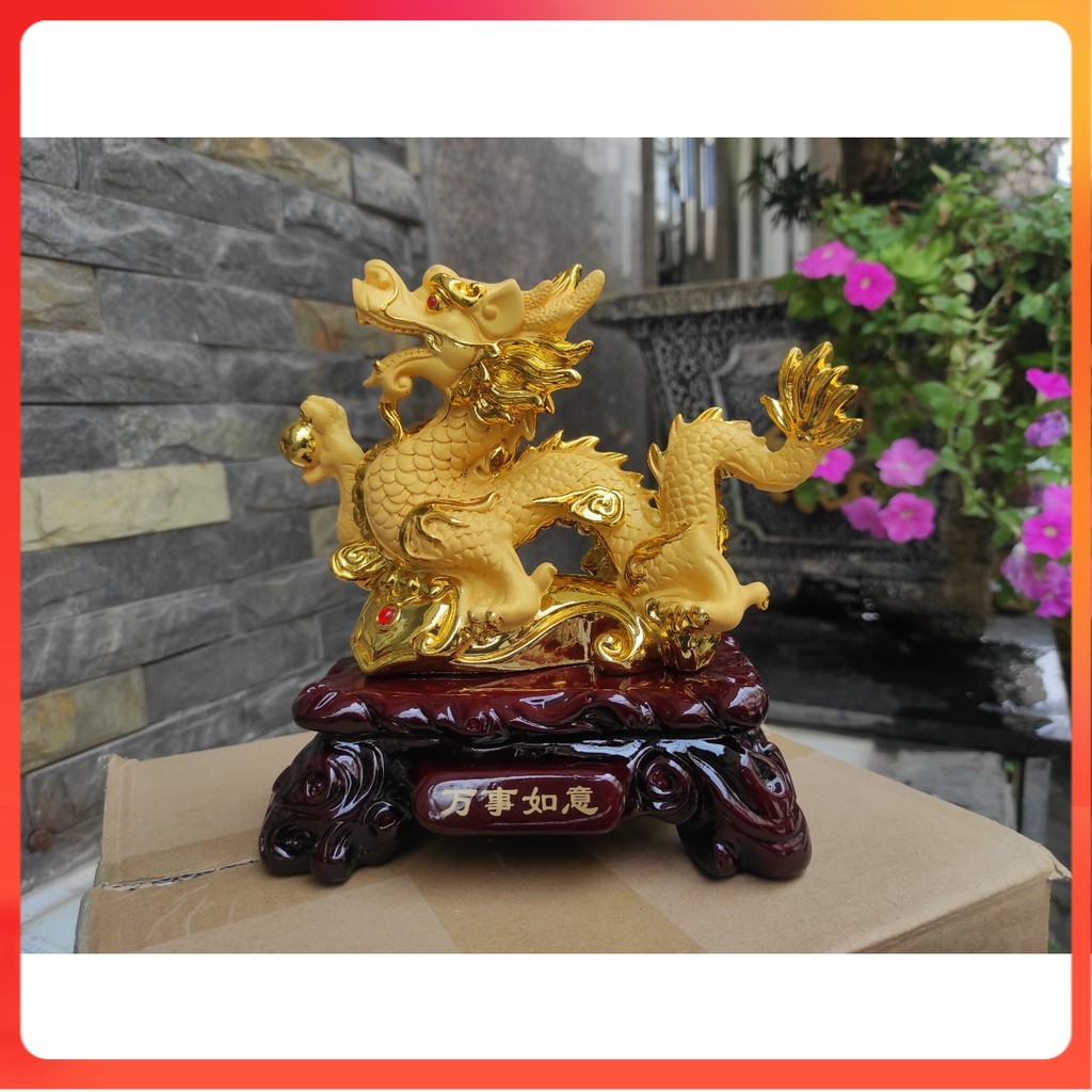 Tượng Rồng Vàng Phong Thủy