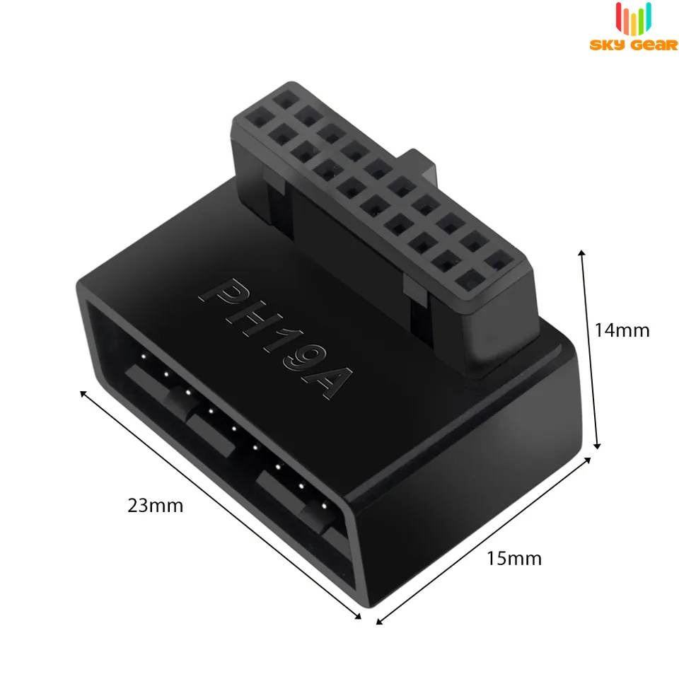 Đảo góc cắm 90 độ cho cổng USB 3.0 trên Mainboard