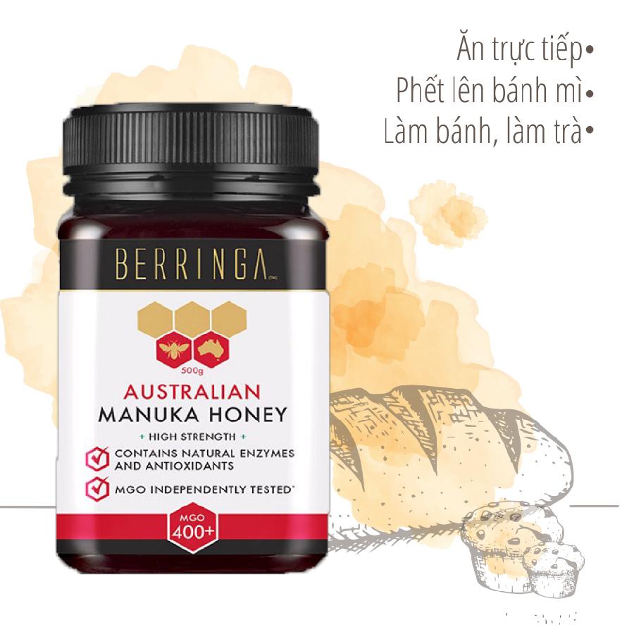 Mật ong BERRINGA Manuka 500g MGO 400+