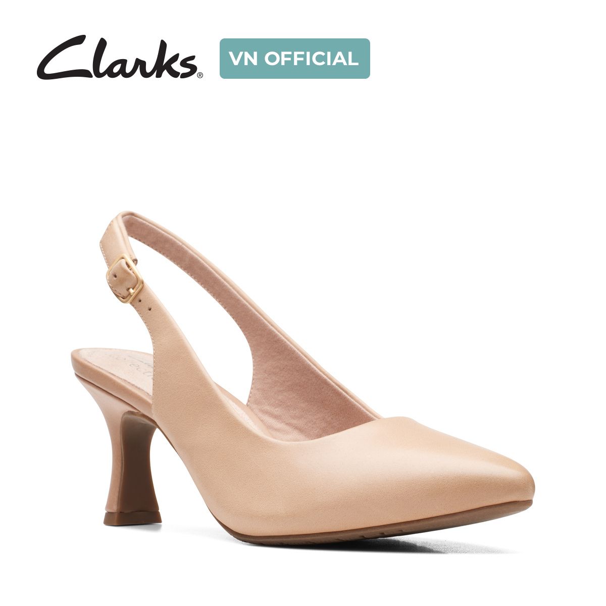 Giày Cao Gót 7cm Da Nữ Clarks - Kataleyna Step