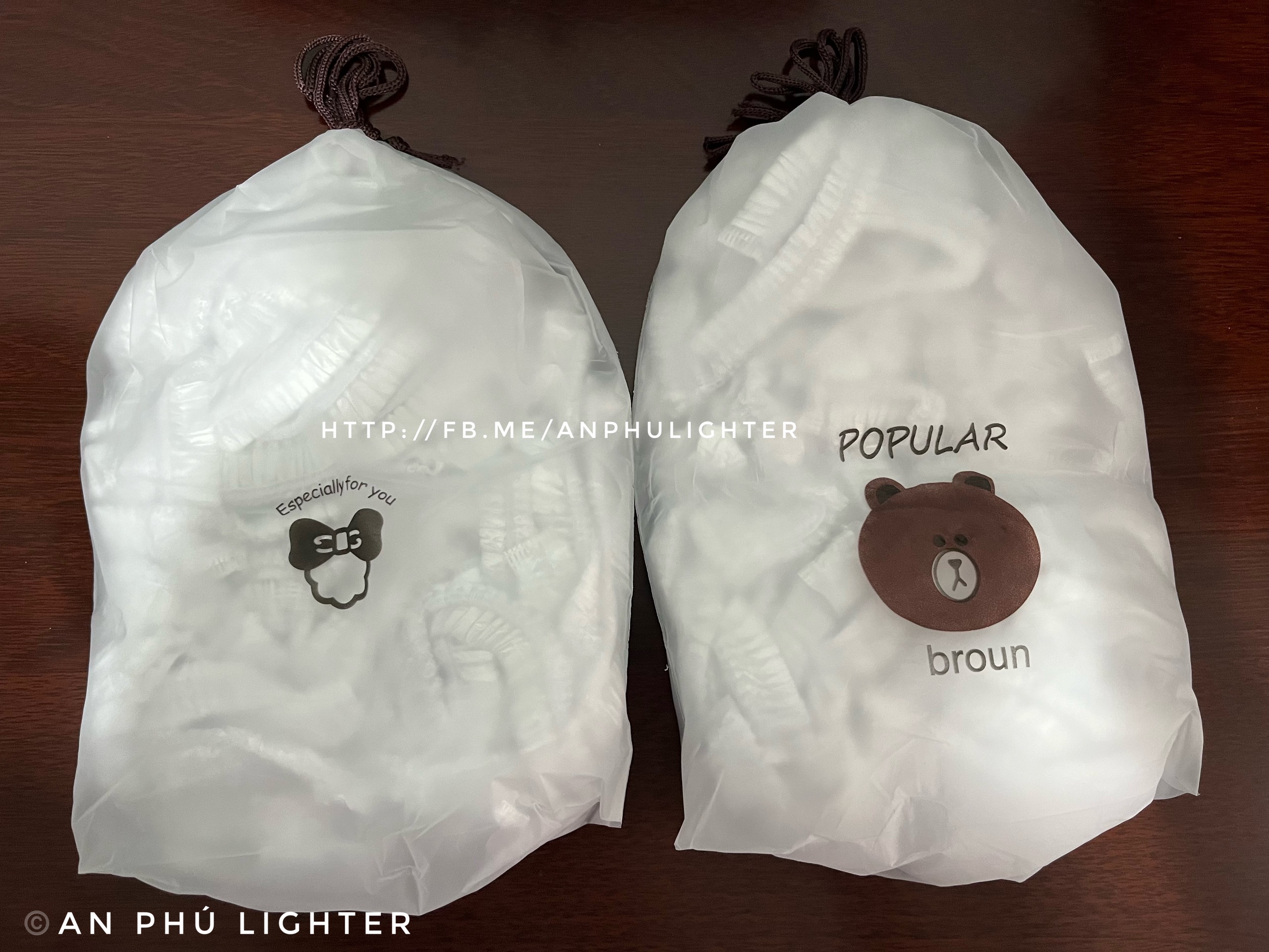 Màng Bọc Thực Phẩm Gấu - Túi Đủ 100 Cái