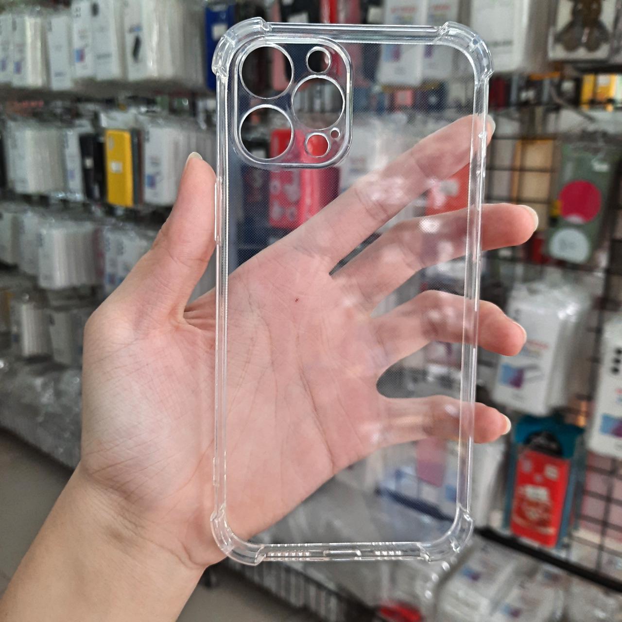 Ốp lưng iphone 12 pro max chống sốc trong suốt siêu rẻ