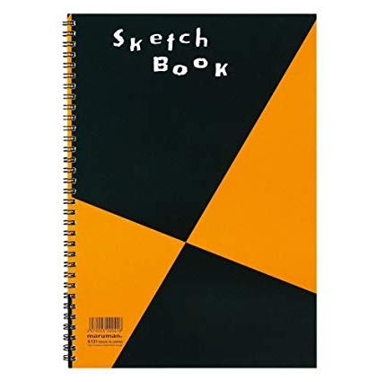 Sổ vẽ sketchbook Maruman, A4/B6 Nhật Bản, S131