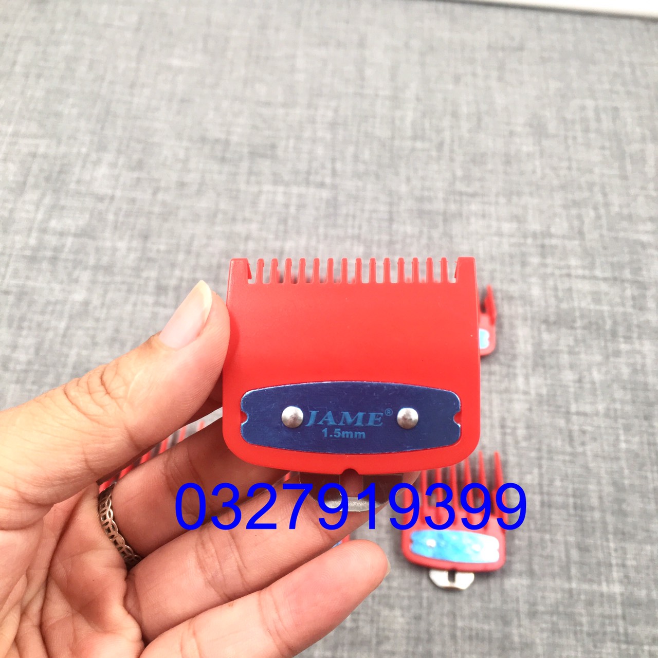 Cữ tông đơ gá thép JAME - BARBER ( 1 bộ 6 cái )