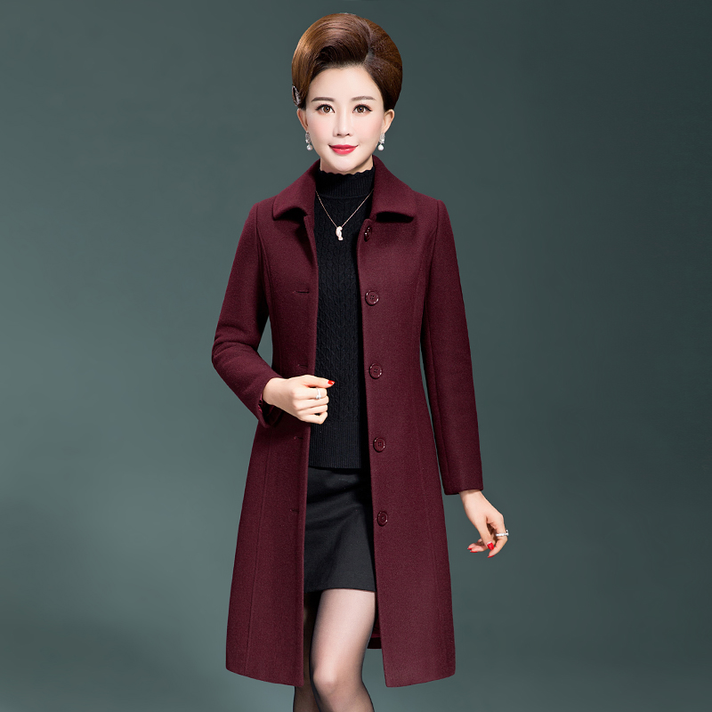 Áo Khoác Dạ Trung Niên Dáng Dài Thời Trang AD72 - Hàng Quảng Châu Cao Cấp.