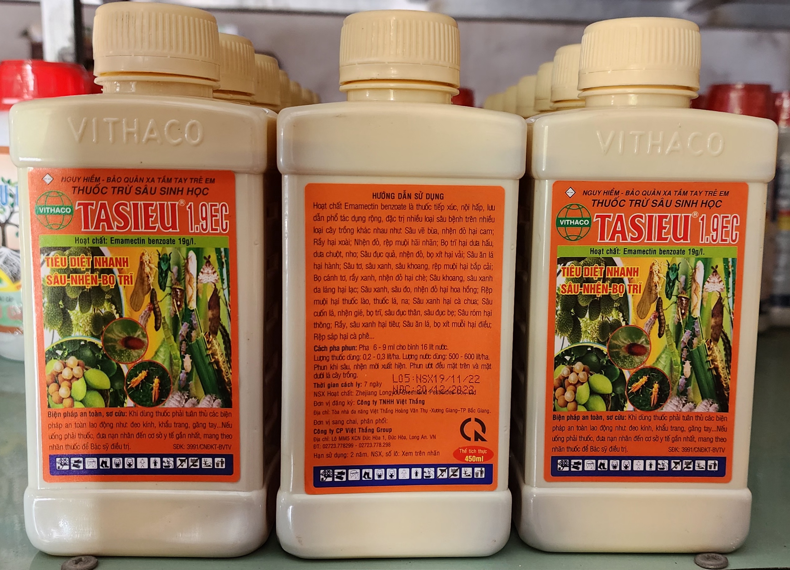 Thuốc Trừ Sâu Sinh học TASIEU 1.9EC - 450ml