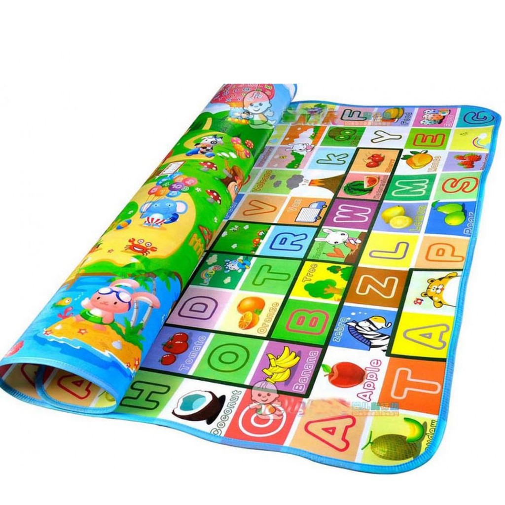 Thảm chơi 2 mặt cho bé Maboshi 2m x 2m2