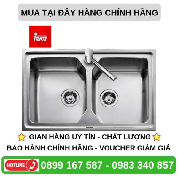 Bồn rửa chén chìm PREMIUM 2B