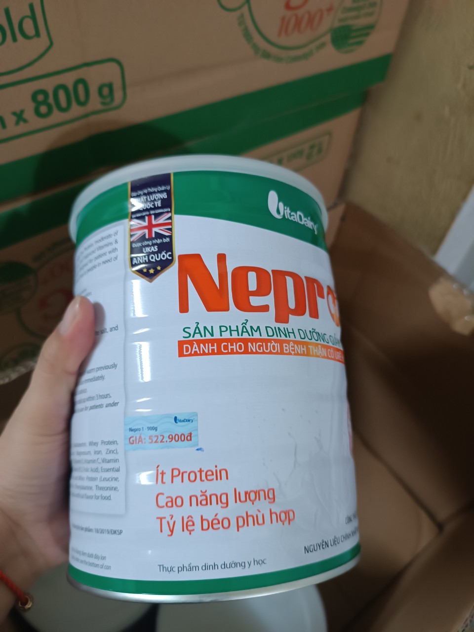 Sữa Nepro 1 900g dành cho người bệnh thận
