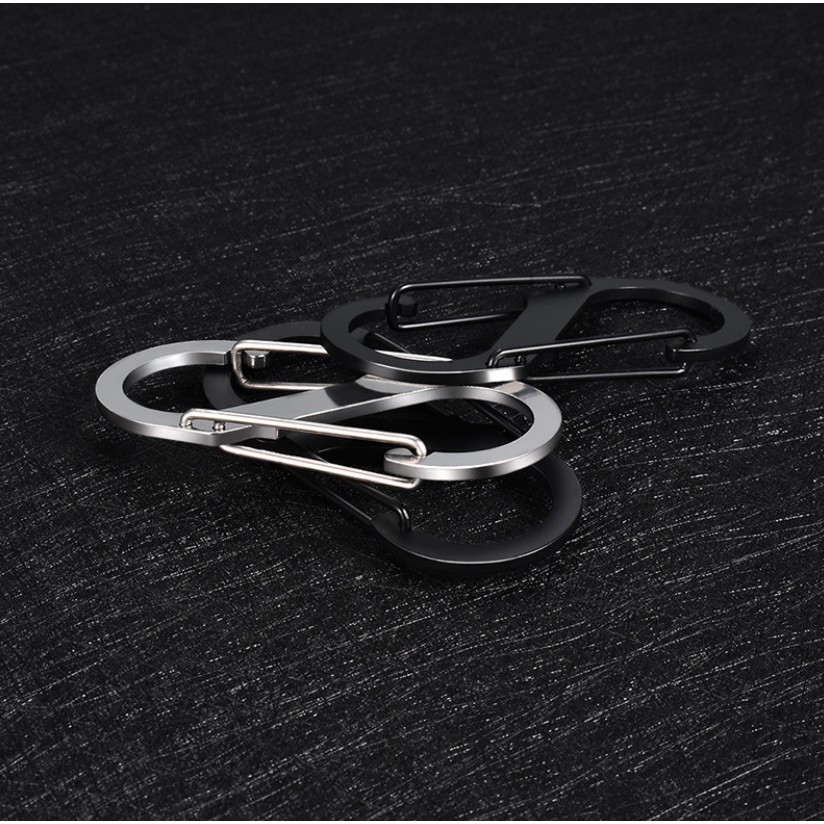 Móc khóa chữ S không gỉ 48mm