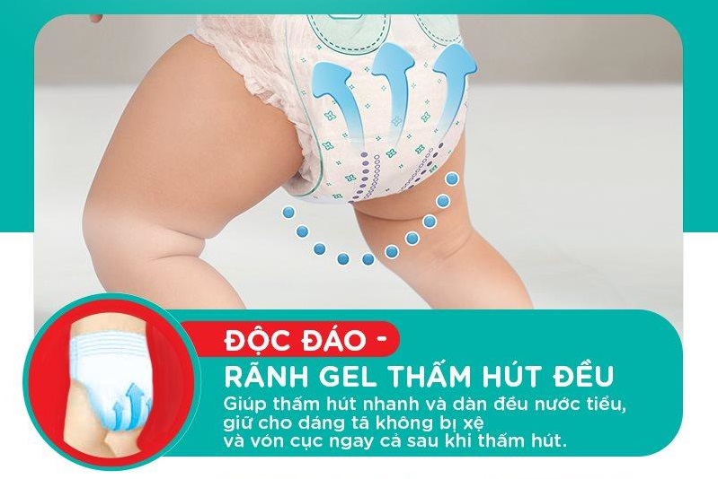 Tã Quần Pampers Giữ Dáng Mới Gói Đại L54 (size L - 54 miếng)