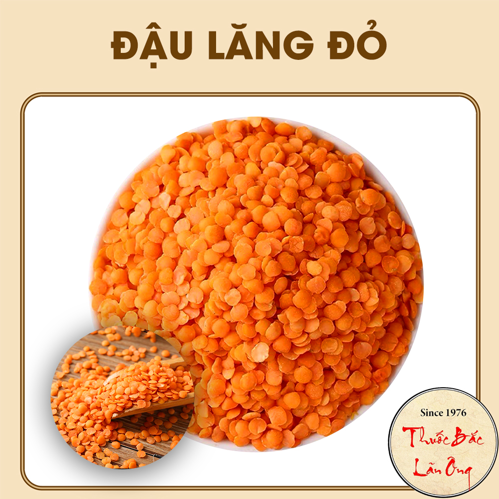 Đậu lăng đỏ 1kg (Hạt dinh dưỡng, nấu soup, làm sữa hạt, tốt cho người ăn kiêng)