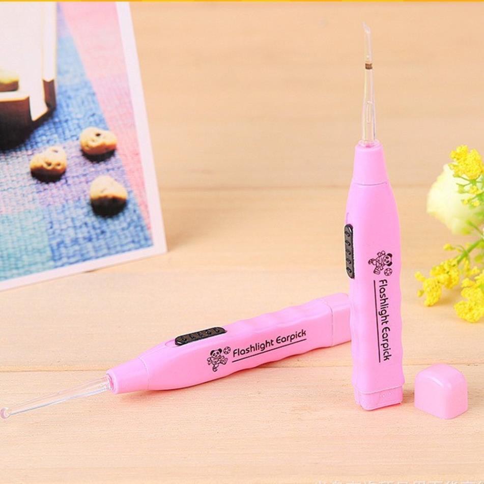 Cây Lấy Ráy Tai Có Đèn Thông Minh An Toàn Cho Bé, Màu Sắc Đa Dạng, Thiết Kế Nhỏ Gọn Tiện Lợi
