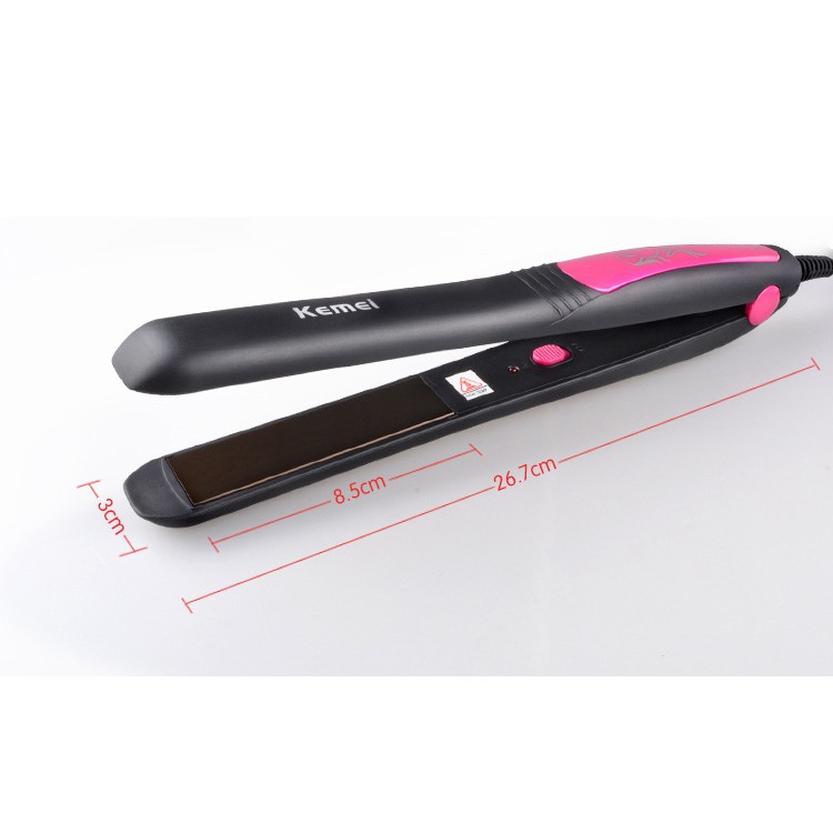 [HCM]Máy Duỗi Thẳng Tóc  Cúp Đuôi Kemei KM-328