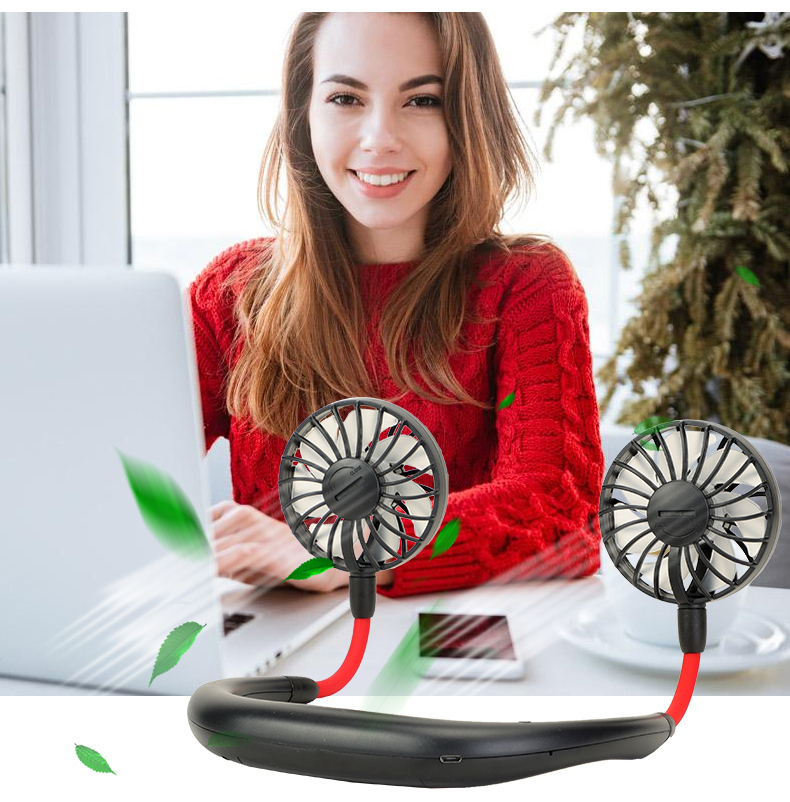 [HCM][ HÀNG MỚI ] Quạt Đeo Cổ 8x Quạt Rảnh Tay Được Thiết Kế Như Chiếc Tai Nghe Để Rảnh Đôi Tay Của Bạn. Sử Dụng Rộng Rãi Thích Hợp Để Làm Mát Cá Nhân Sự Kiện Ngoài Trời Chuyến Đi Văn Phòng Thể Thao Đi Bộ Đường Dài