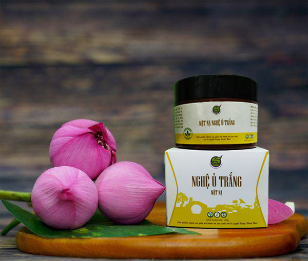 Mặt Nạ Nghệ Ủ Trắng Cung Đình