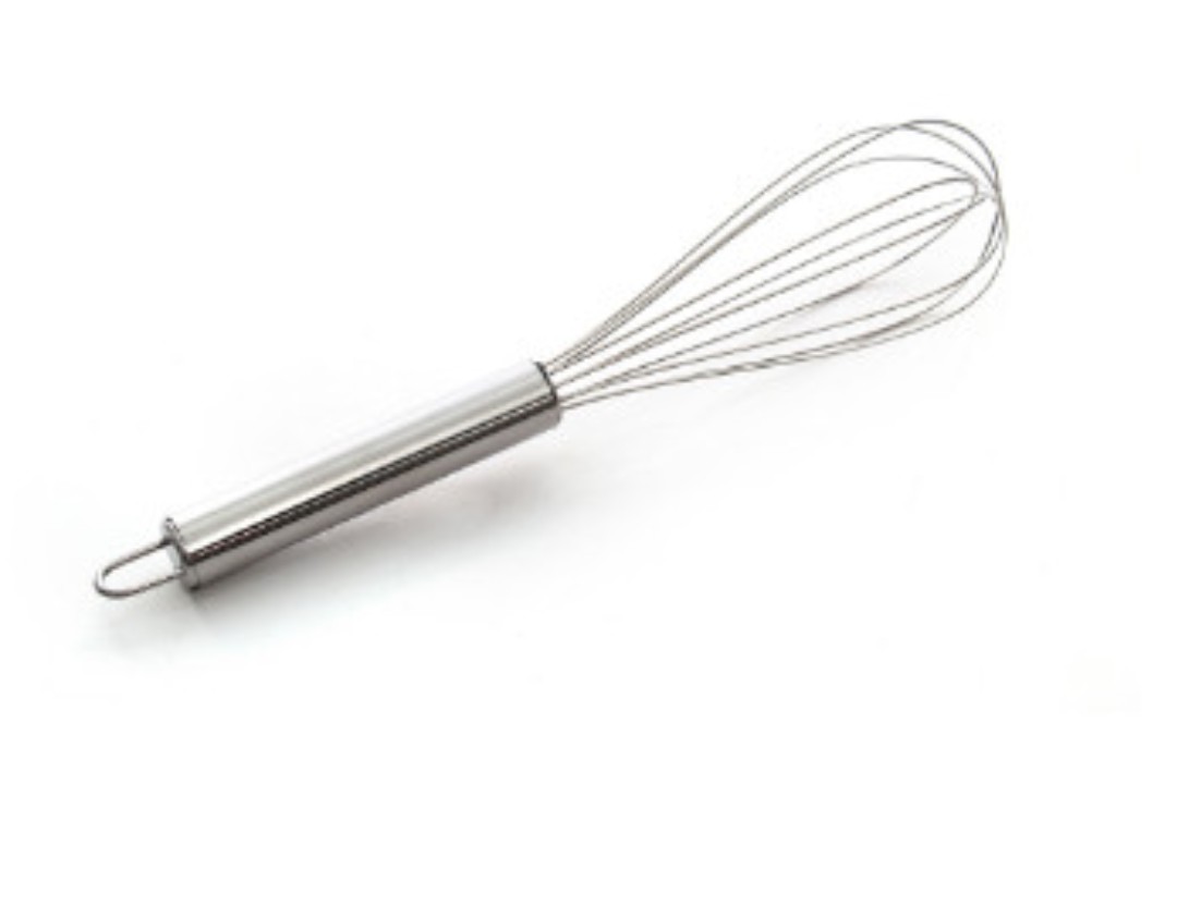 28cm long stainless steel whisk