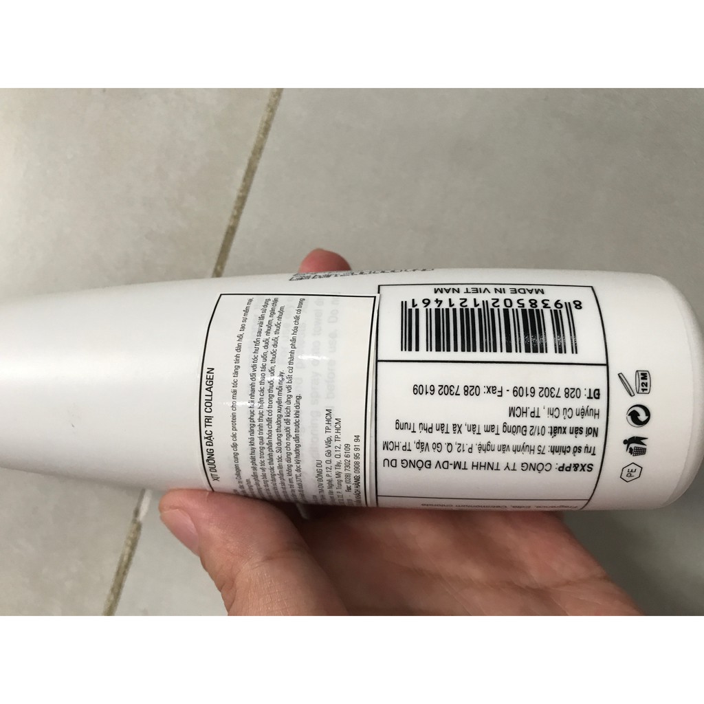Xịt Dưỡng Tóc COLLAGEN - Thoitrangtocnhuom-