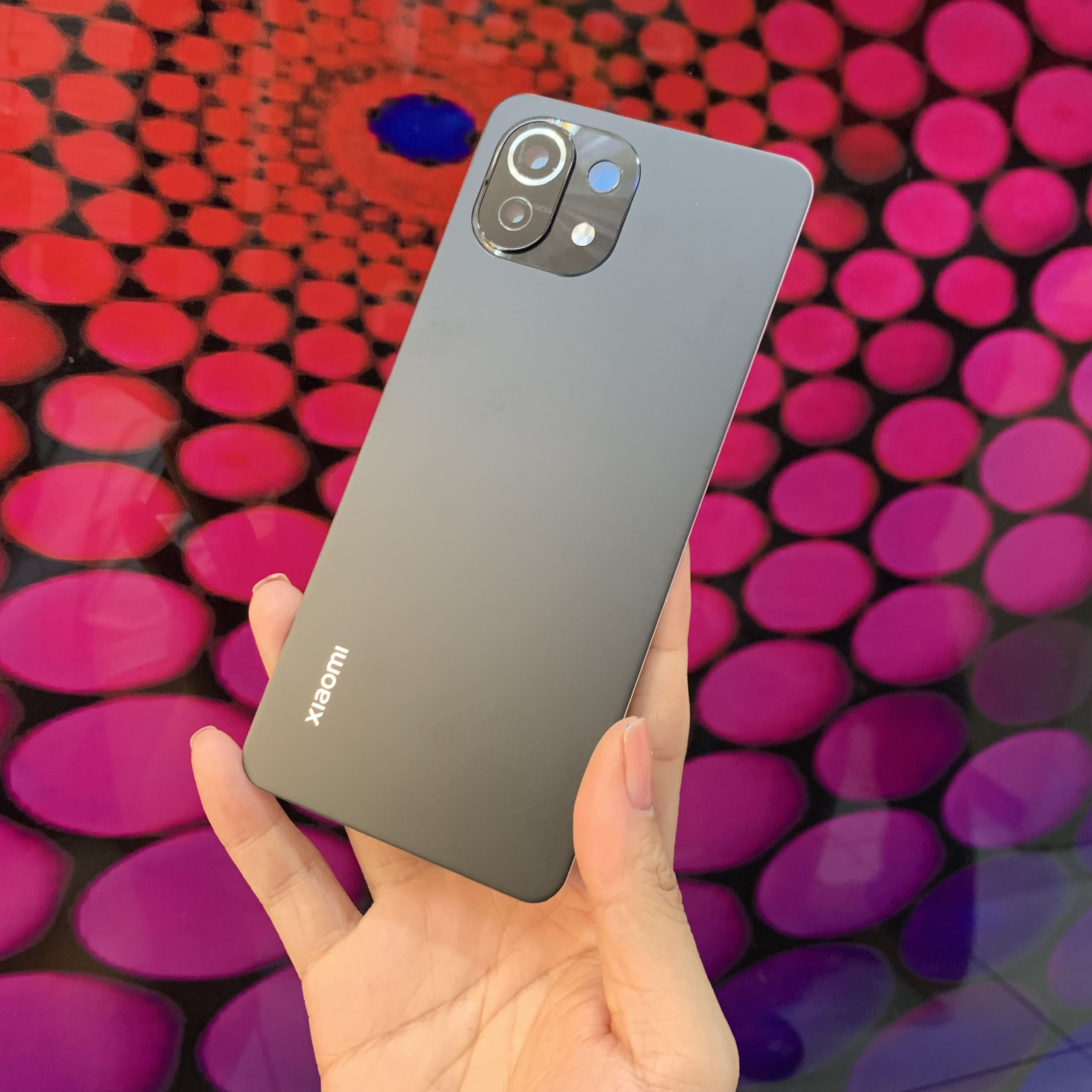 Lưng liền kính Camera Xiaomi 11 Lite 4G / 5G ( Zin ) Tặng kèm leo dán dán 15ml