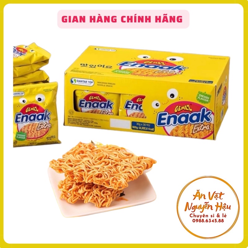 Mì ăn liền Enaak - Thùng 24 gói x 30g