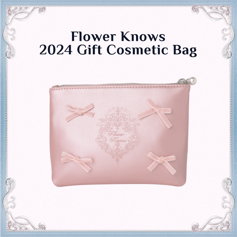 [Quà tặng] Flower Knows 2024 Gift Cosmetic Bag