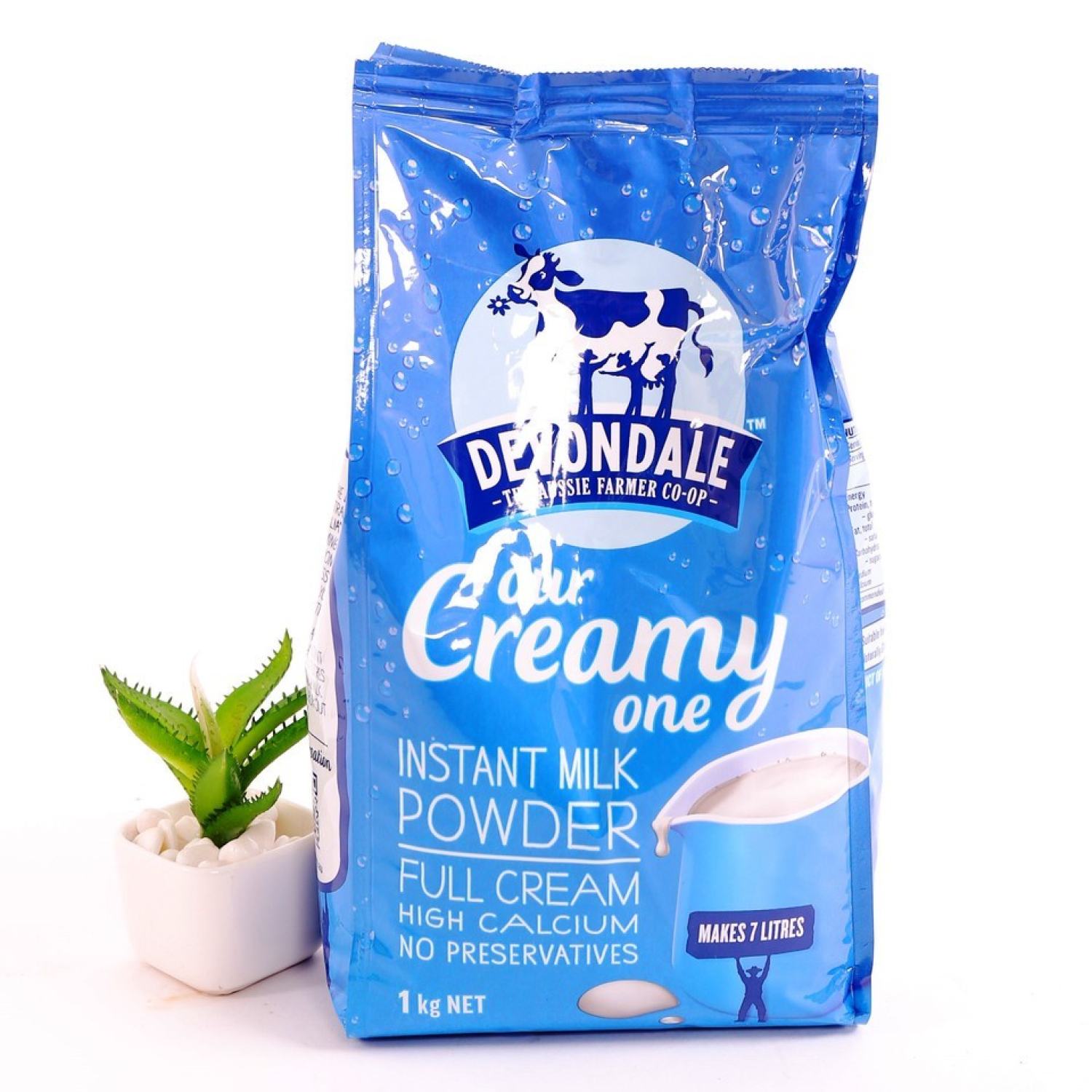 Sữa tươi nguyên kem dạng bột DEVONDALE 1kg hàng nhập khẩu chính hãng Úc