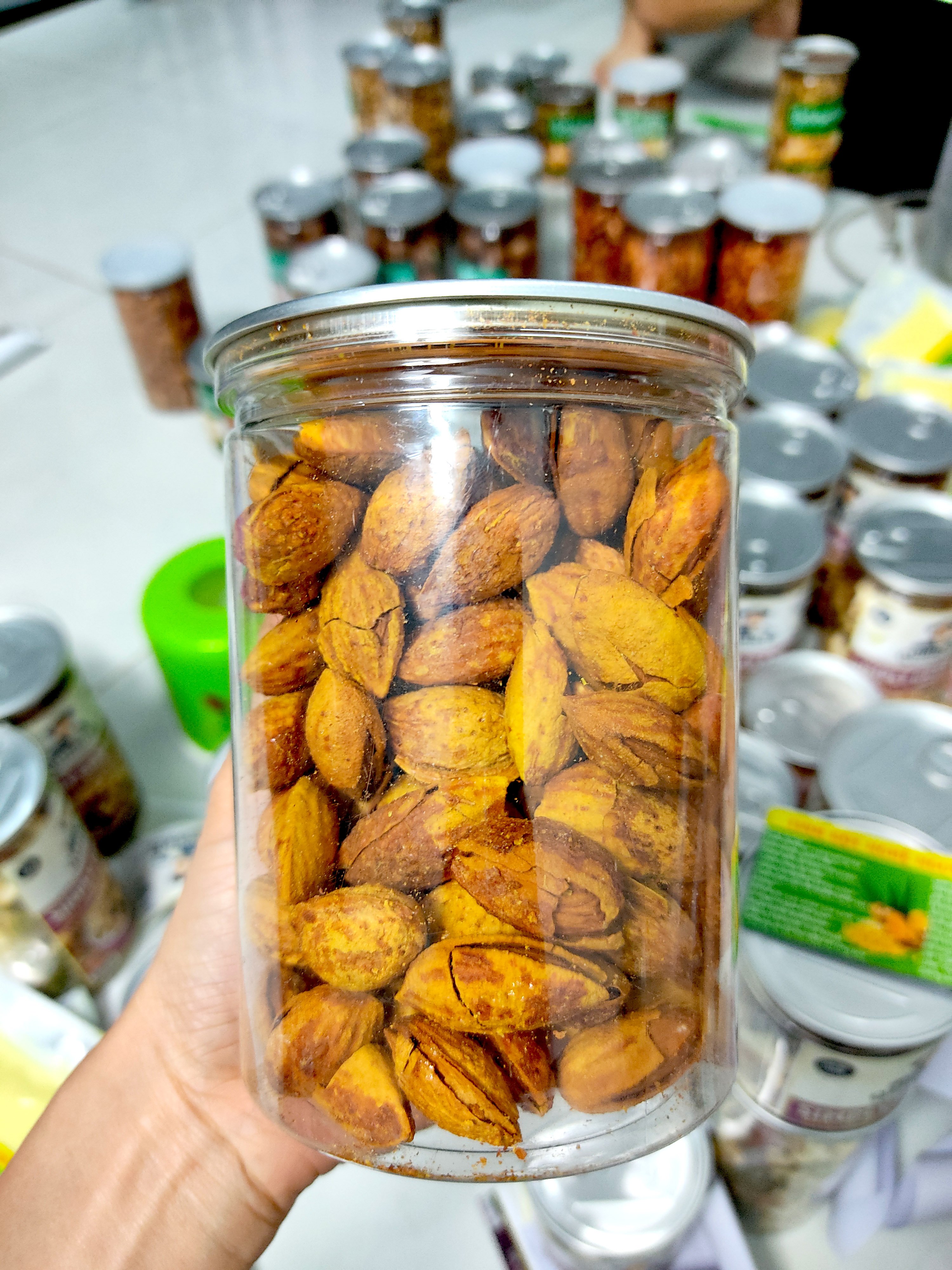Hạnh Nhân Rang Bơ 500g- Hạnh Nhân Vỏ Mỏng Rang Bơ
