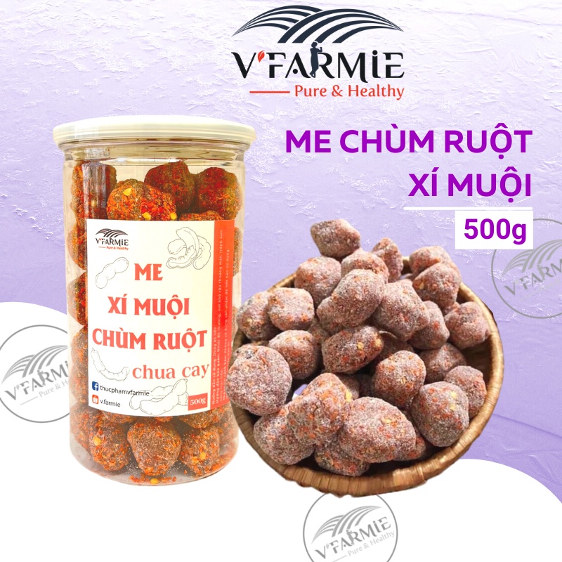 Me xí muội chùm ruột chua cay đặc biệt