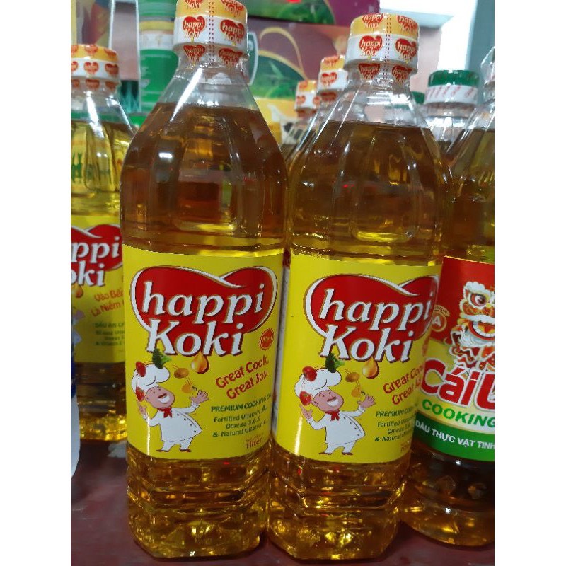 Dầu ăn Happi Koki 1L