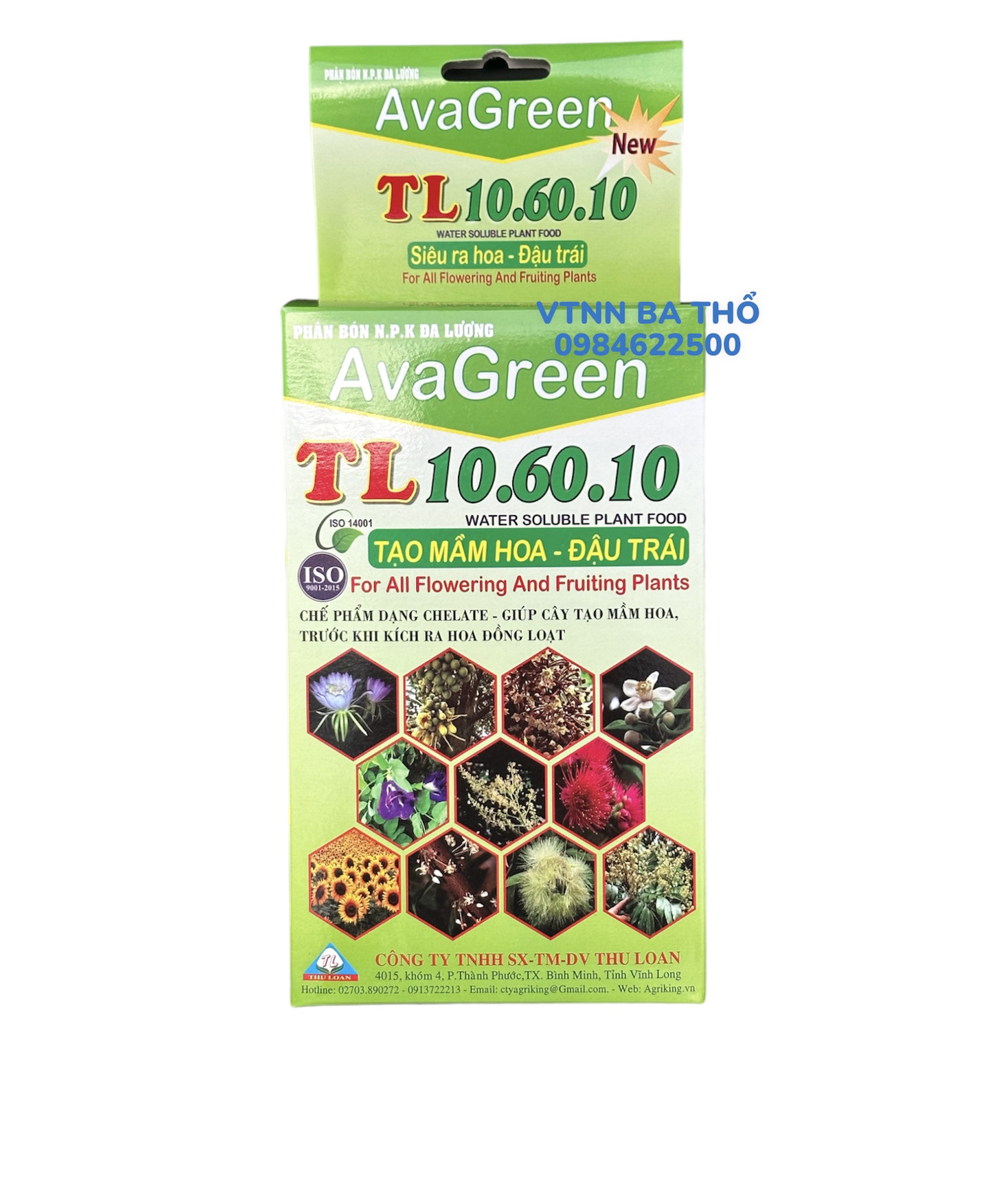 Phân Bón Lá Tạo Mầm TL 10-60-10 kg (hộp)
