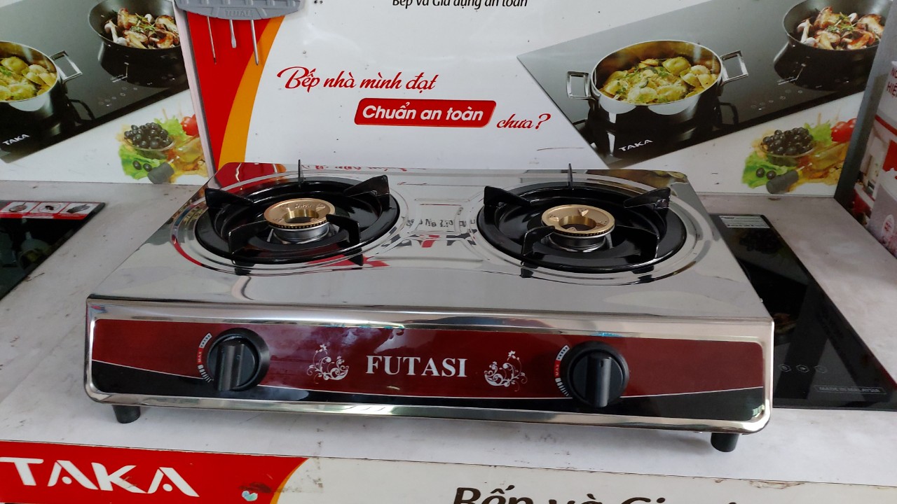 Bếp Ga Đôi INOX Cao Cấp FUTASHI.ZODO