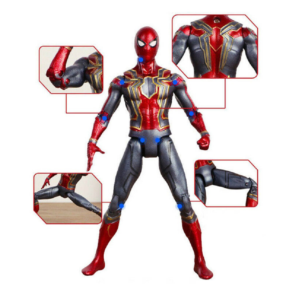 【Bán Hot】 Avengers. Infinity War Spiderman Action Figure for Kids Boys Gift