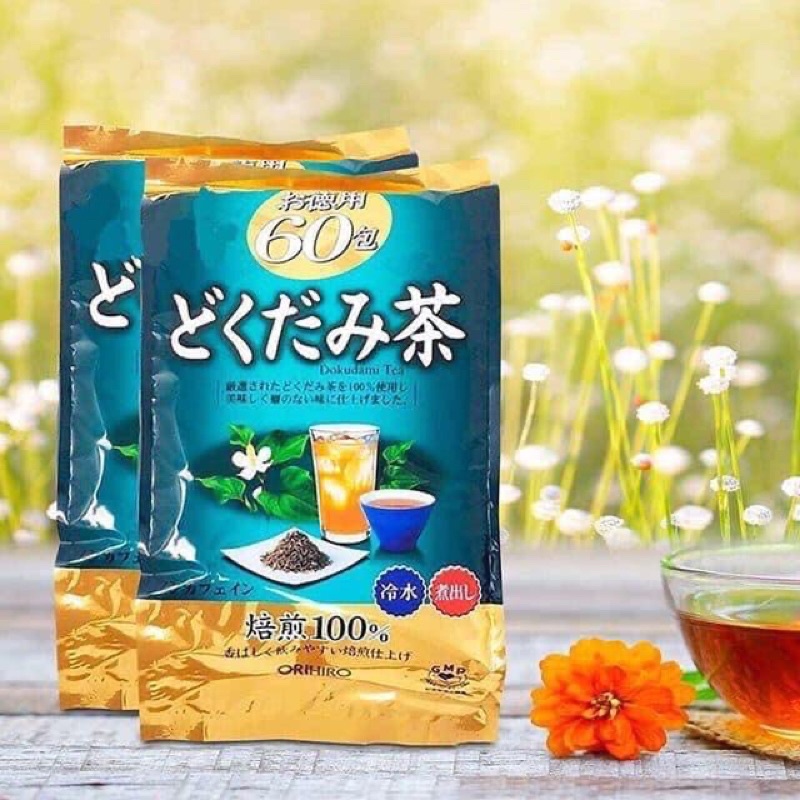 Trà diếp cá Orihiro 60 túi lọc Nhật Bản