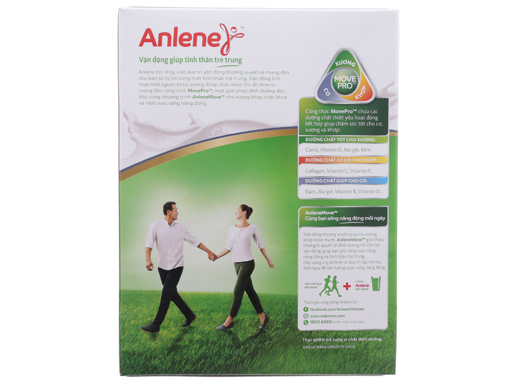 Sữa Bột Anlene Gold Vani/Socola 440g - Hộp