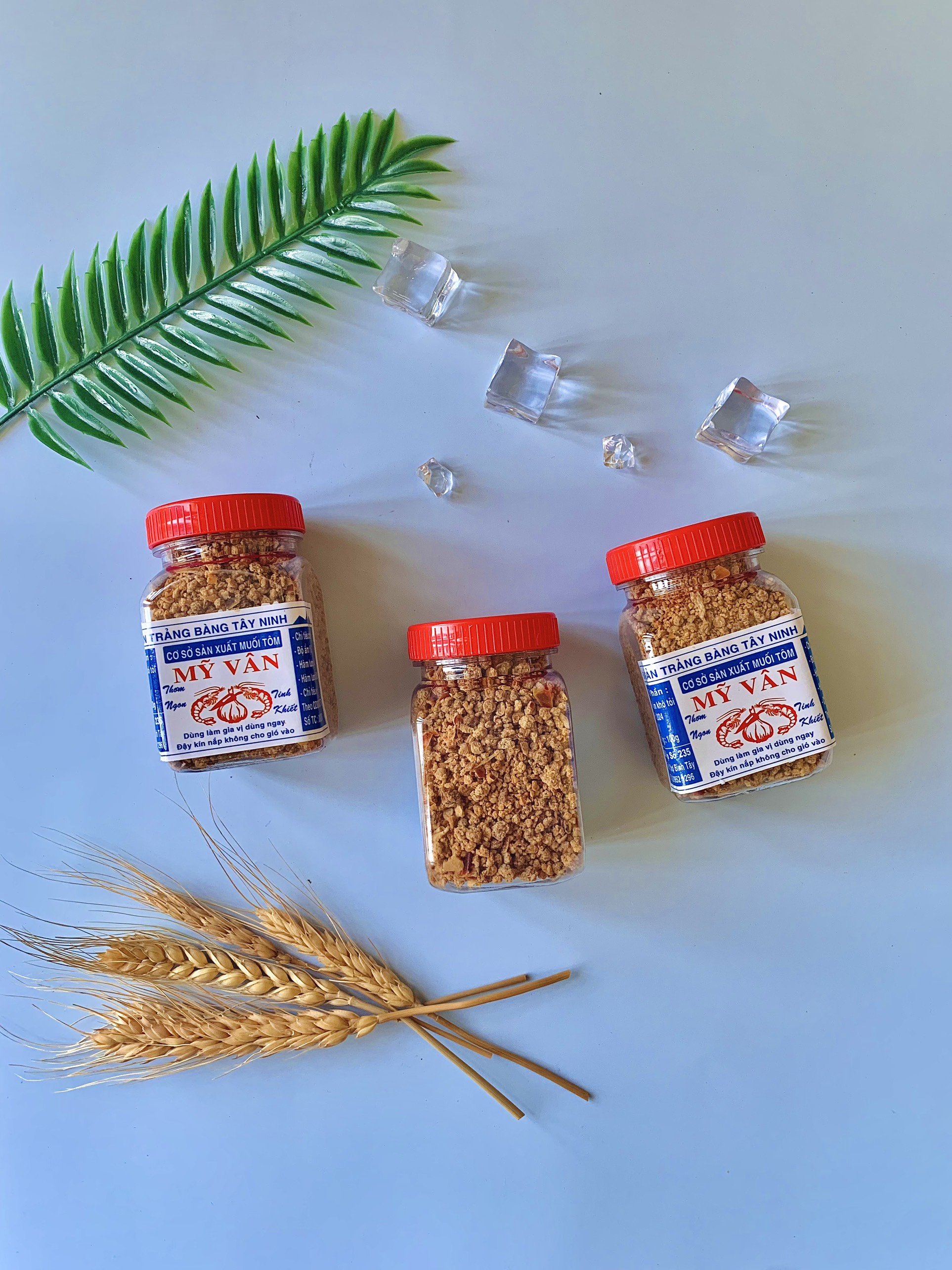 MUỐI TÔM TÂY NINH TRẢNG BÀNG MỸ VÂN 100G